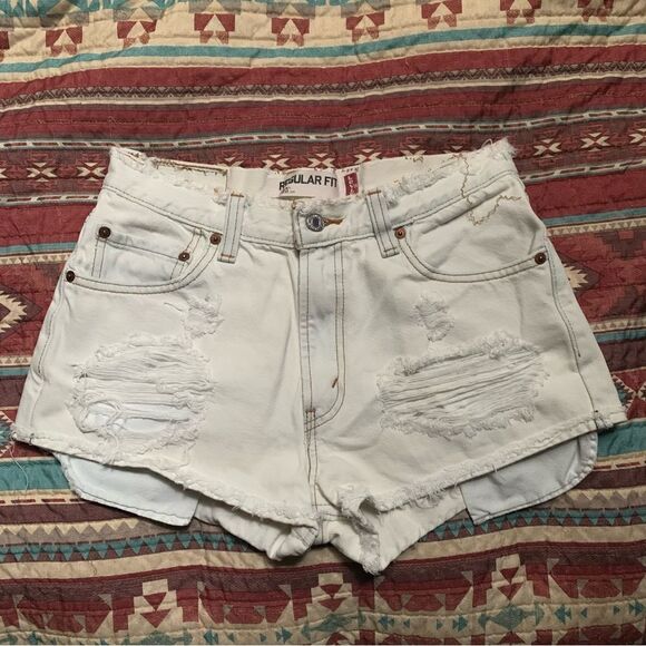 Vintage 505 Levi’s High Rise Shorts - Picture 1 of 7